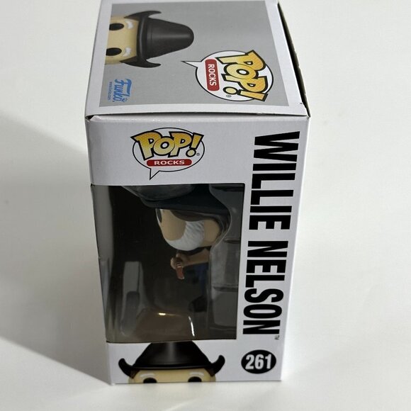 Funko POP! Willie Nelson Cowboy Hat #261 Walmart Exclusive - Picture 3 of 8